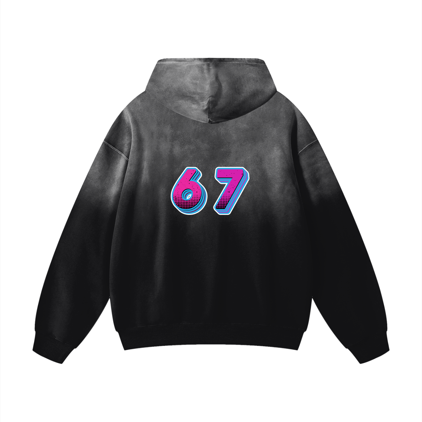 Sigma Crown 6/7 Sunfade Oversized Hoodie